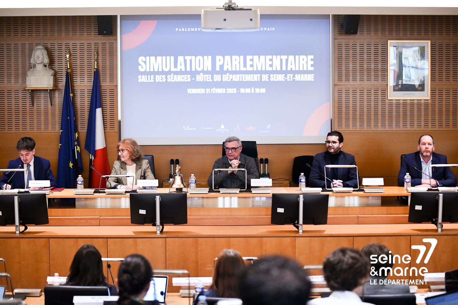 Simulation parlementaire au campus de melun