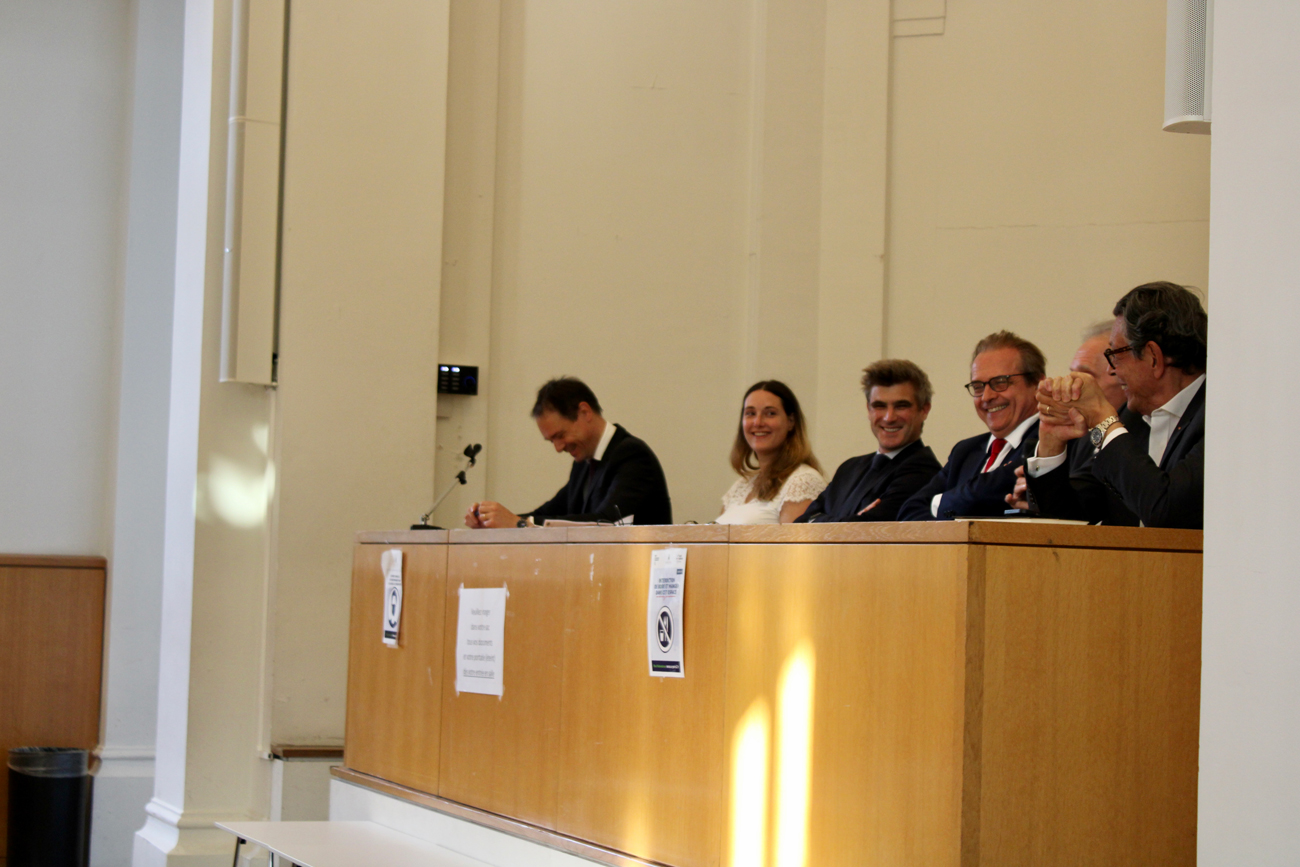 Photo de la table ronde du 8 juin 2023 de l'école de droit