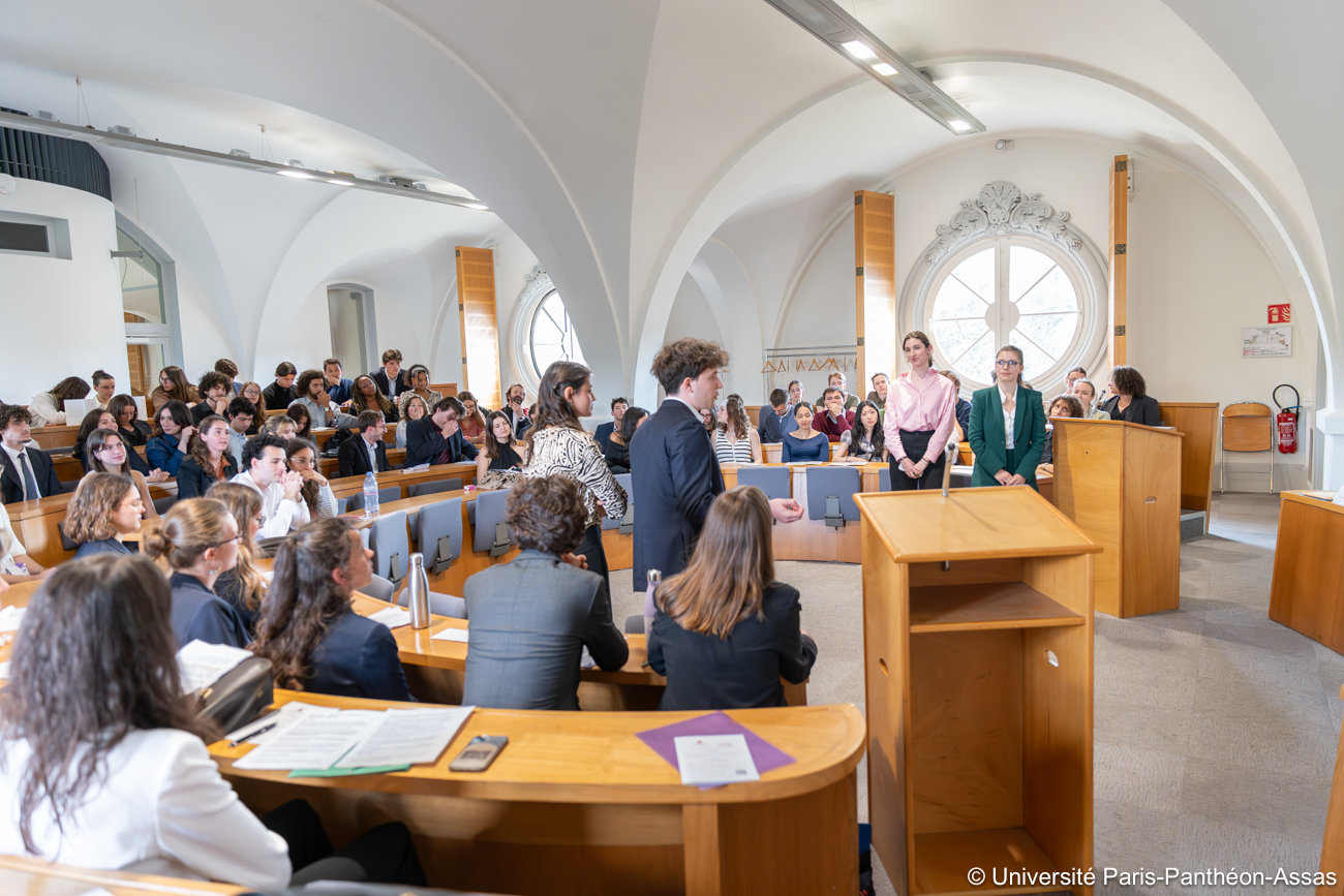 Photo de la finale du concours de plaidoyers 2024 du Collège de droit