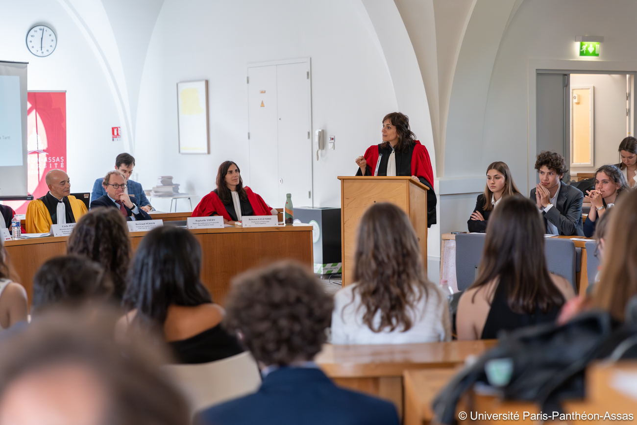 Photo de la finale du concours de plaidoyers 2024 du Collège de droit