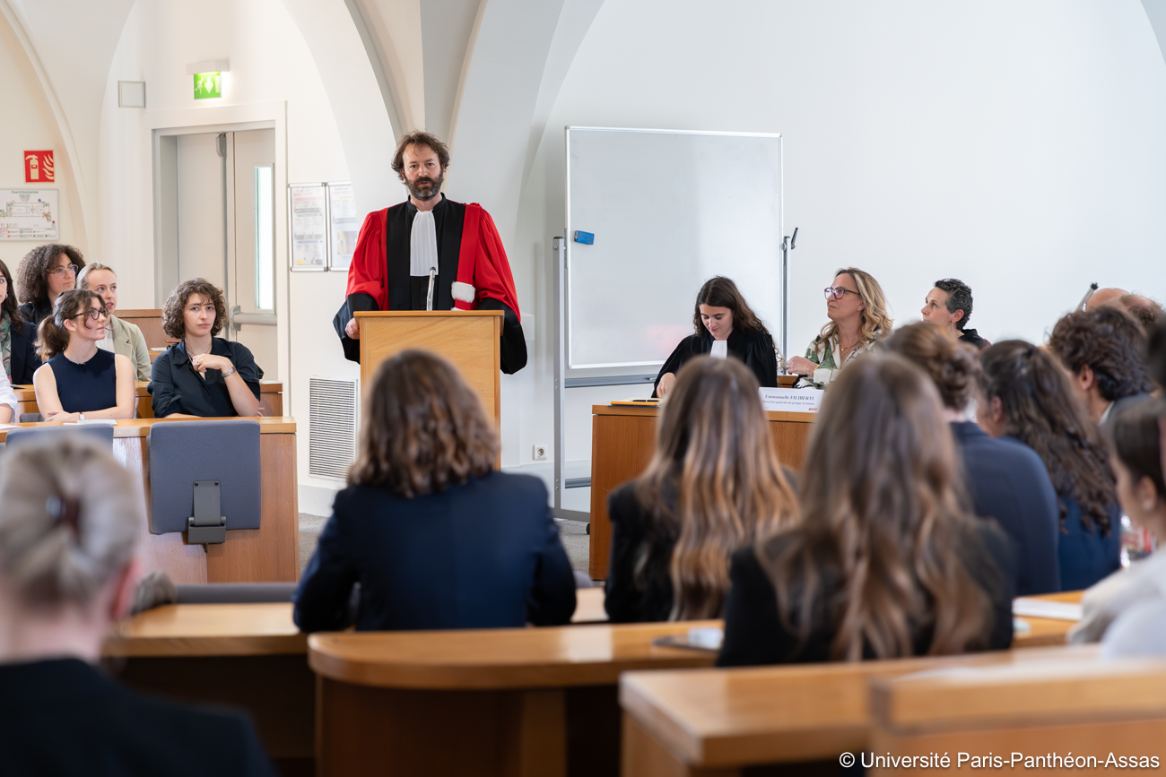 Photo de la finale du concours de plaidoyers 2024 du Collège de droit