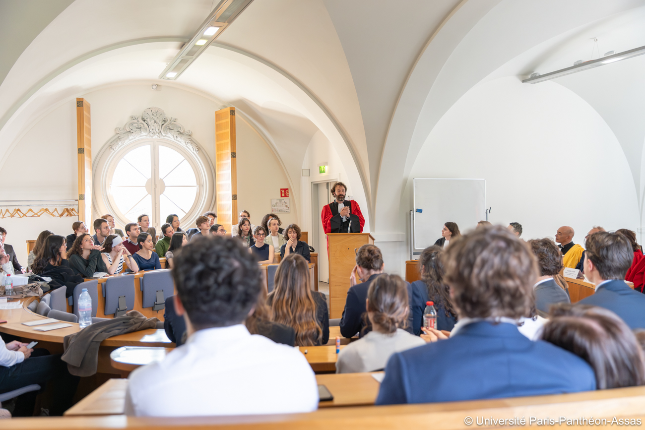 Photo de la finale du concours de plaidoyers 2024 du Collège de droit