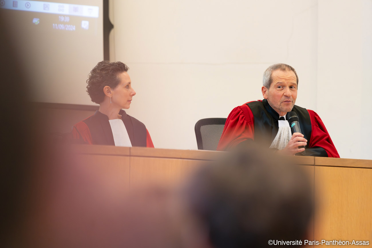 Photo de la Conférence solennelle de rentrée 2024-2025 du Collège de droit et de l’École de droit