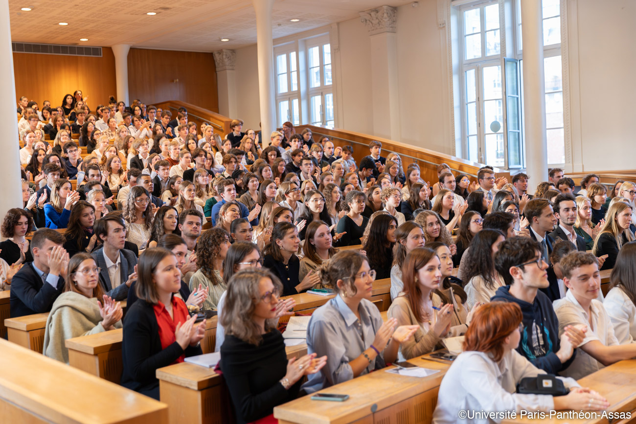 Photo de la Conférence solennelle de rentrée 2024-2025 du Collège de droit et de l’École de droit