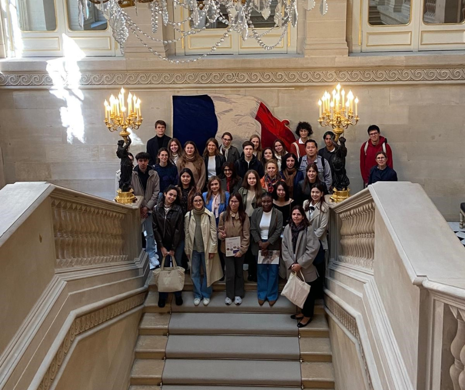 Visite des étudiants internationaux