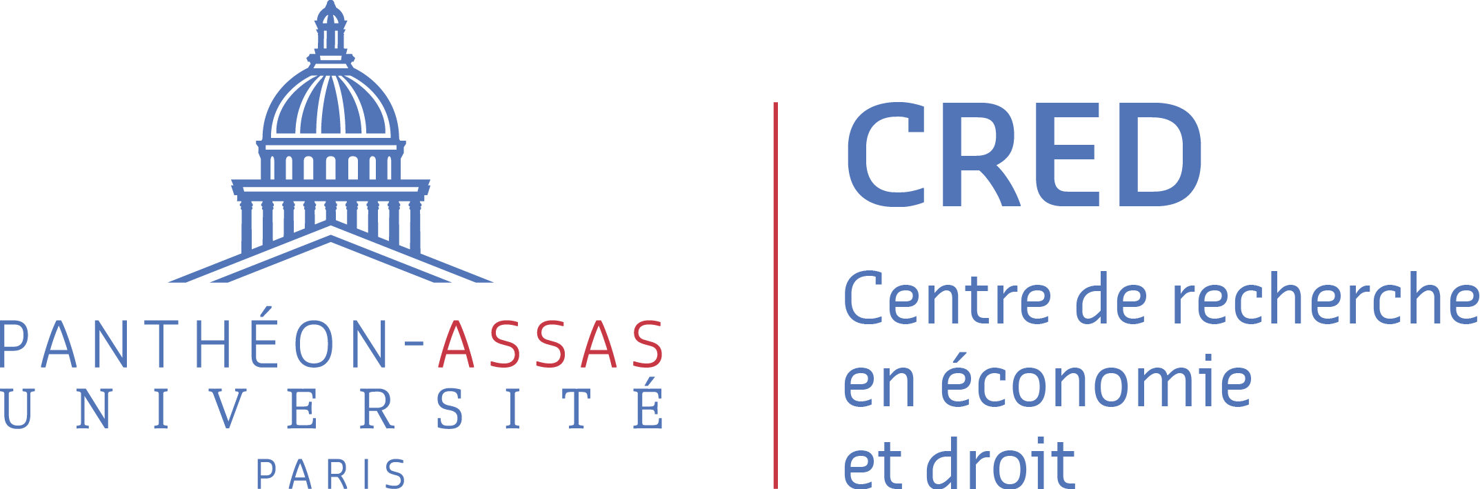 Logo du CRED, partenaire du LARGEPA