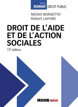 Couverture de l'ouvrage Droit de l'aide et de l'action sociales