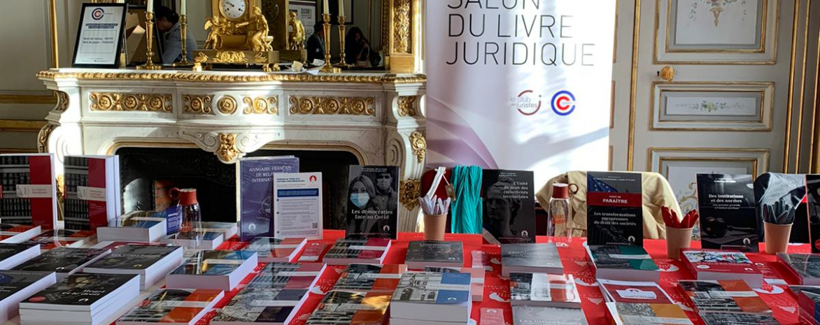 Salon du livre juridique 2023 au Conseil constitutionnel