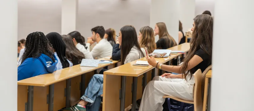 Etudiants en amphithéâtre