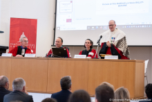 Photo de la rentrée solennelle 2025-2026 du Collège de droit et de l'École de droit