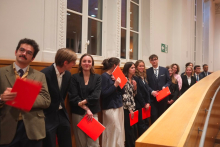 Photo de la remise de diplôme 2025 de l'École de droit