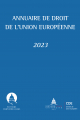 Couverture de l'Annuaire de droit de l'Union européenne 2023