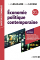 Couverture de l'ouvrage Économie politique contemporaine, 6e édition