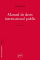 Couverture de l'ouvrage Manuel de droit international public 11e édition mise à jour