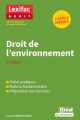 Couverture de l'ouvrage Droit de l'environnement, 3e édition