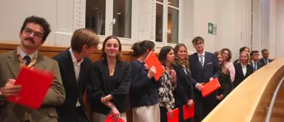 Photo de la remise de diplôme 2025 de l'École de droit