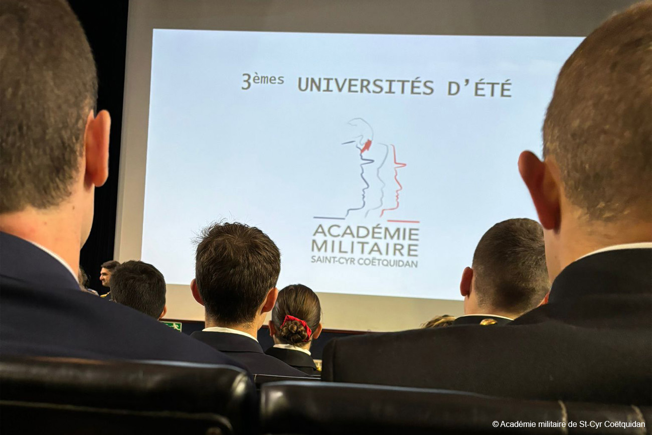 Universités d’été de l’Académie militaire de Saint-Cyr Coëtquidan 