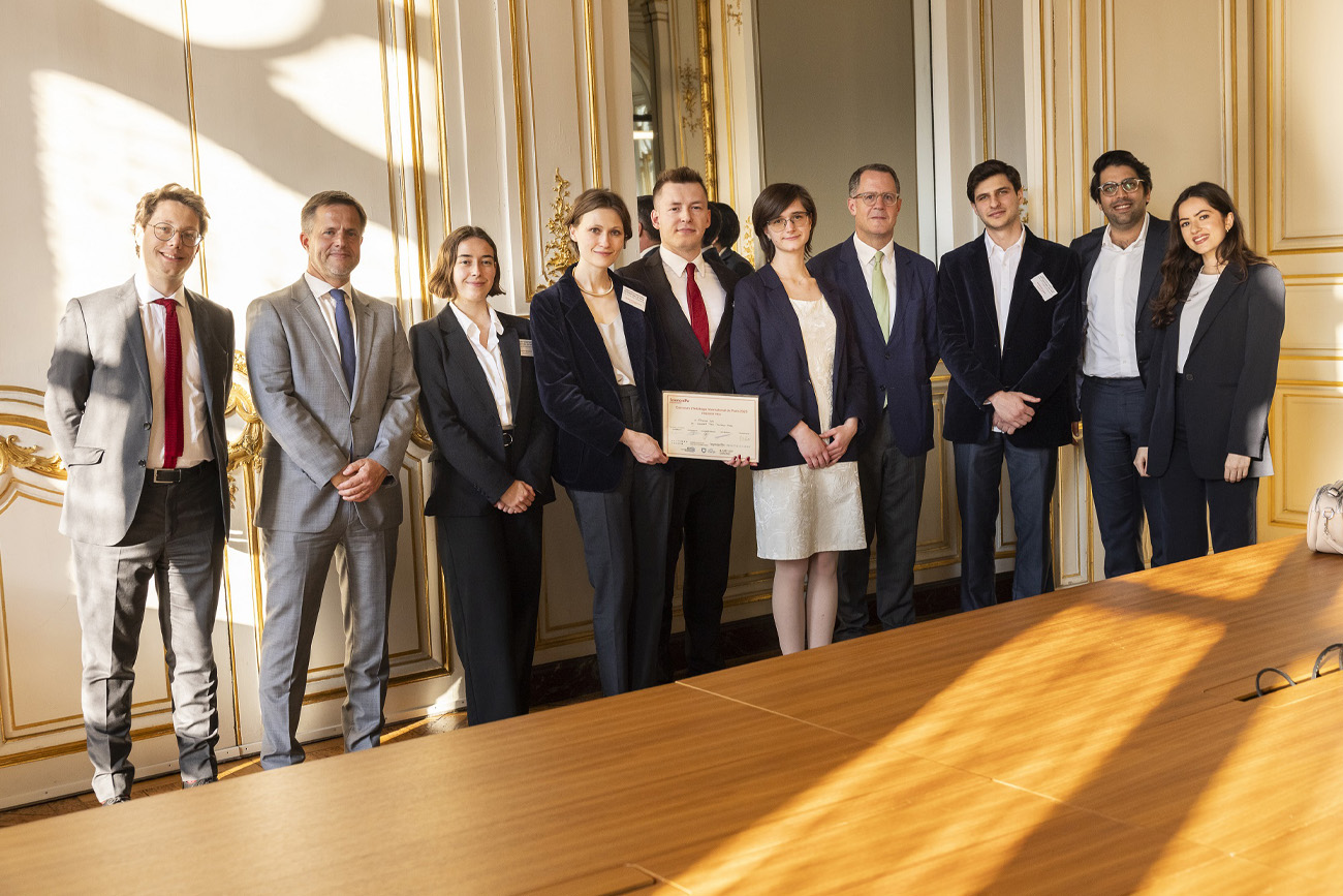 Lauréats du concours international d'arbitrage