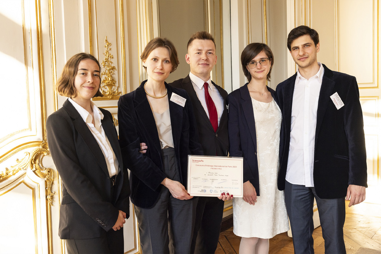 Lauréats du concours international d'arbitrage