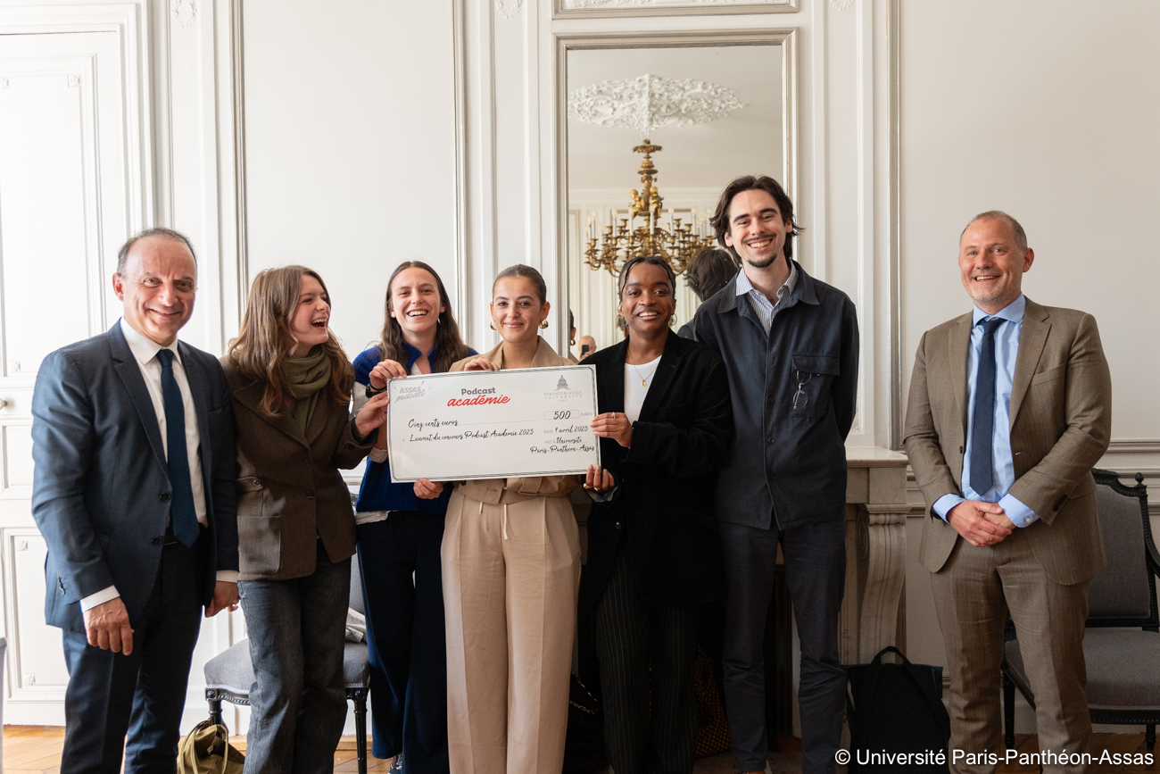 Remise de prix Podcast Académie